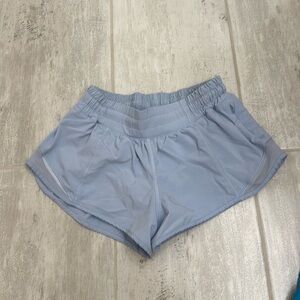 Lululemon Hotty Hot Shorts 2.5 Light Blue